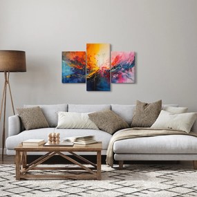 Obraz - Farebná abstrakcia (90x60 cm)