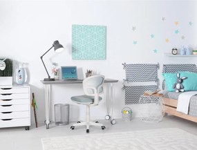Kancelárska stolička KA-C801 BLUE Farba: Sivá