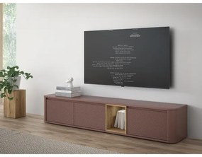 Televízny stolík INAR hnedá/hnedá