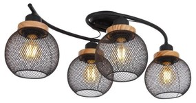 Globo 15663-4D - Prisadený luster PABLO 4xE27/60W/230V