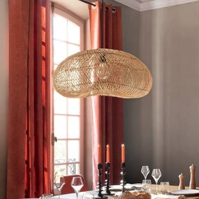 Ratanová závesná lampa JENNY