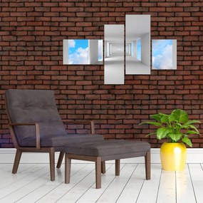 Presklená chodba - obraz