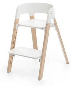 Stokke stolička Steps: White Natural