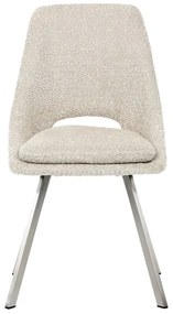 Autronic BONTEC Jedálenská stolička, béžová, látka bouclé, DCL-W1174 CRM2 Farba: Hnedá