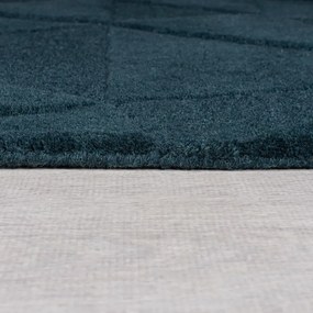 Flair Rugs, Kusový koberec Moderno Shard Teal, 160x230, modrá, chodba / predsieň