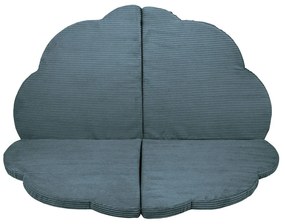 Tyrkysovomodrá detská hracia podložka 160x160 cm – Meowbaby