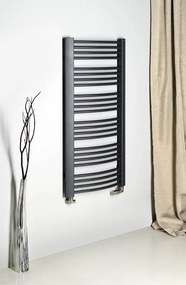 Sapho, EGEON vykurovacie teleso 595x1238mm, 739 W, antracit, EG612A