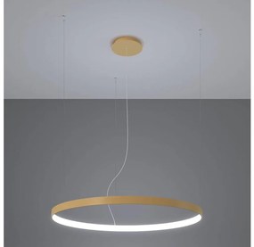 Thoro TH.181 - LED Luster na lanku RIO LED /50W/230V CRI95 4000K pr. 78 cm zlatá