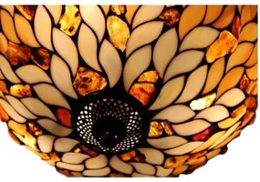 Stropná lampa do obývačky 40Ø AMBER