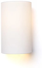 RON 15 | Nástenná lampa s textilným tienidlom Farba: Biela