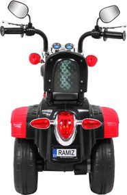 Ramiz Chopper NightBike Červená