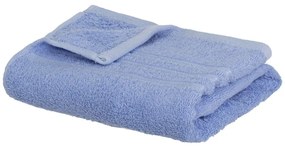 Modrý froté bavlnený uterák 50x100 cm Simple – Casa Selección