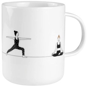 räder Porcelánový hrnček Yoga 300 ml
