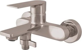 Vaňová batéria RAV SLEZÁK Nil bez sprchového setu 150 mm metal grey NL154.5MGL