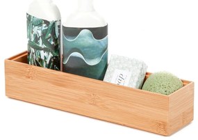 Bambusový organizér Compactor Woody, 30 × 7,5 × 6,35 cm