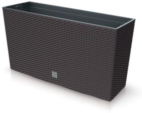 Truhlík s vkladom RETTO II hnedý