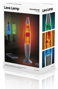 Lávová lampa, modrá