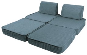 MeowBaby® variabilná pohovka Basic, Aesthetic Turquise