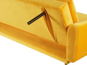Pohovka trojsedačka VARTEA (žltá). Vlastná spoľahlivá doprava až k Vám domov. 1023366
