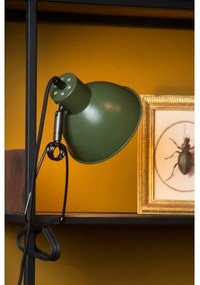 Lucide 45987/01/33 - Lampa s klipom MOYS 1xE27/40W/230V zelená