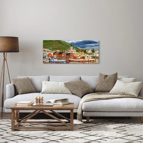 Obraz - Húsavík (120x50 cm)
