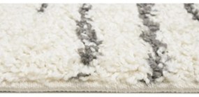 Kusový koberec shaggy Pipa krémový 60x100cm