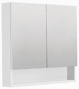 Zrkadlová skrinka SAT Cube Way 80x72 cm lamino GALCU3D80BP