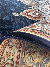 Koberec Sultan 1203 BLUE – modrý béžový orientálny vzor, obdĺžnik Rozmer: 150x225 cm