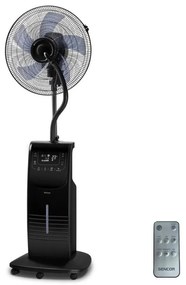 Sencor-Ochladzovač vzduchu s rozprašovačom vody 90W/230V čierna + diaľkové ovládanie FT0964