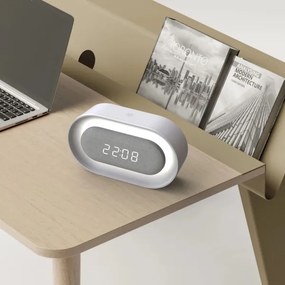LED Stmievateľná nočná lampička s budíkom KAJA LED/1,3W/5V 3000K
