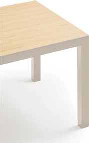 Jedálenský stôl s doskou z dubového dreva 75x180 cm Alma – Teulat