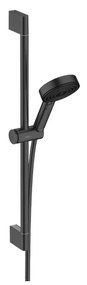 Hansgrohe Pulsify Select S - Sprchová súprava 105 3jet Relaxation EcoSmart so sprchovou tyčou 65 cm, matná čierna 24161670
