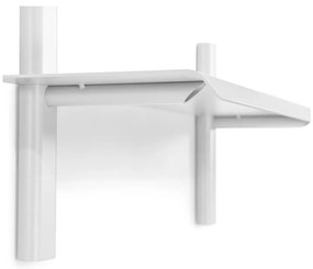 Biela kovová polica 60 cm Hola – Spinder Design