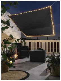 LIVARNO home Slnečná plachta s LED osvetlením, 300 x 200 cm  (100364396)