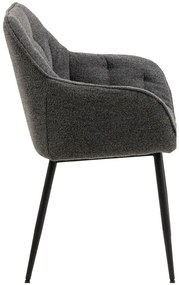 Jídelní židle Brooke IV antracit