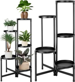 Stojan na kvety NUNO čierny