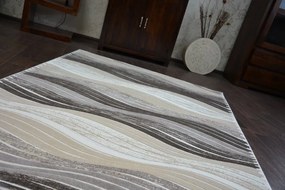 Kusový koberec ACRYLOVY YAZZ 1760 hnedý/tmavobéžový