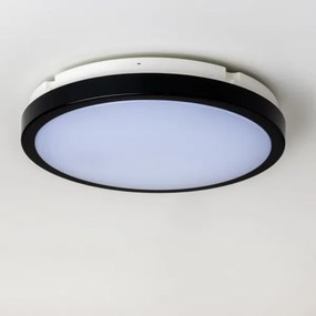 Brilagi - LED Kúpeľňové stropné svietidlo PERA LED/24W/230V pr. 28 cm IP65 čierna