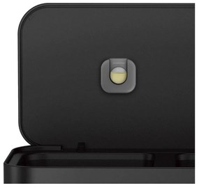 Pedálový oceľový odpadkový kôš 45 l – simplehuman