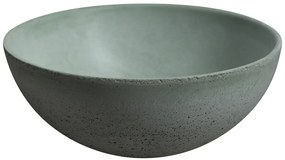 Sapho Sapho, MINOR betónové umývadlo na dosku, priemer 26cm, zelená matná, MR26023
