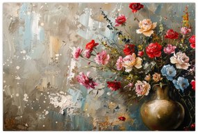 Obraz - Váza kvetov (90x60 cm)