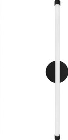 Toolight Toolight, LED nástenné svietidlo 60cm, 12W, 3000K, LHJ069-W, čierna matná, OSW-60037