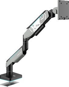 Držiak na 49" monitor, šedý/čierny LED RGB X-ARM