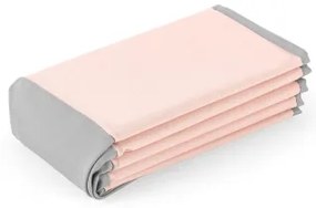 Detský suchý bazén s loptičkami pr. 80 cm ružová/sivá