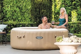 INTEX Nafukovacia vírivka Pure spa pre 4 osoby (bublinky + masáž) 800L