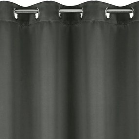 Blackout záves v grafitovej farbe Dĺžka: 250 cm