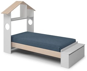 Detská posteľ sadeo 90 x 190 cm biela MUZZA