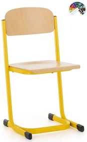 Školská žiacka stolička VARIOFIX pevná, rôzne farby a veľkosti