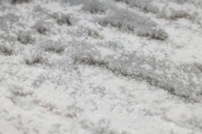 Koberec AKRYL VALS 2359 Abstrakcia slonia kosť / sivý