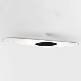 Luceplan Soleil Noir stropné LED svietidlo, biele